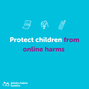 I've pledged to protect children from online dangers.